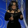 Oprah Winfrey citou os recentes casos de assédio e exaltou a força das mulheres no Globo de Ouro