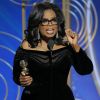 Oprah Winfrey recebeu o prêmio Cecil B. DeMille, pelo conjunto da obra, no Globo de Ouro 2018, no domingo, 7 de janeiro de 2018