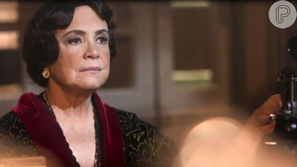 Na novela 'Tempo de Amar', Lucerne (Regina Duarte) desmaiará após receber uma carta de José Augusto (Tony Ramos) acabando a relação entre os dois