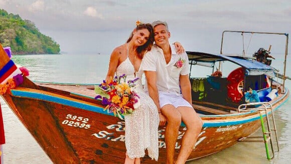 Flávia Alessandra e Otaviano Costa se casam de novo na Tailândia: 'Inesquecível'