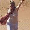 Angélica dança 'Sua Cara', música de Anitta com Pabllo Vittar e Major Lazer, no deserto e Luciano Huck brinca: 'Gravando clipe'