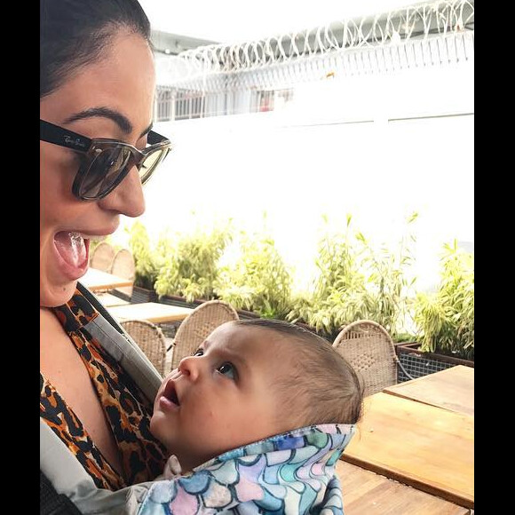 Carol Castro compartilha momentos com a filha, Nina, nas redes sociais