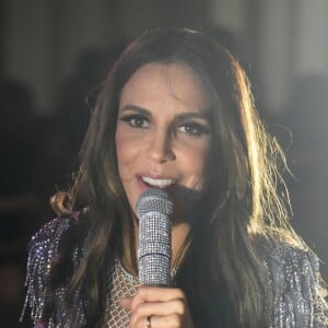 Grávida de gêmeas, Ivete Sangalo segue trabalhando na reta final da gravidez