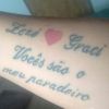 Fã tatua nome de Zezé Di Camargo e Graciele Lacerda e usa nome da música do sertanejo para a noiva em homenagem