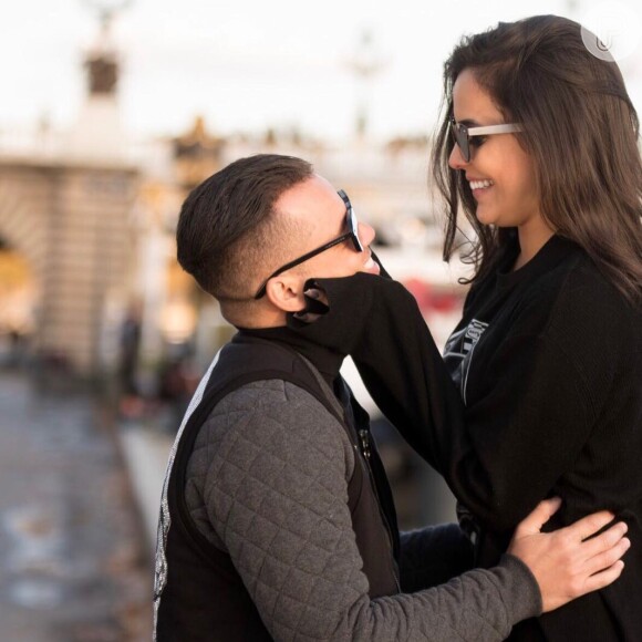 Namorado de Emilly, Jô Amâncio lembra vídeo dando beijo na ex-BBB no Instagram Stories nesta quinta-feira, dia 18 de janeiro de 2018