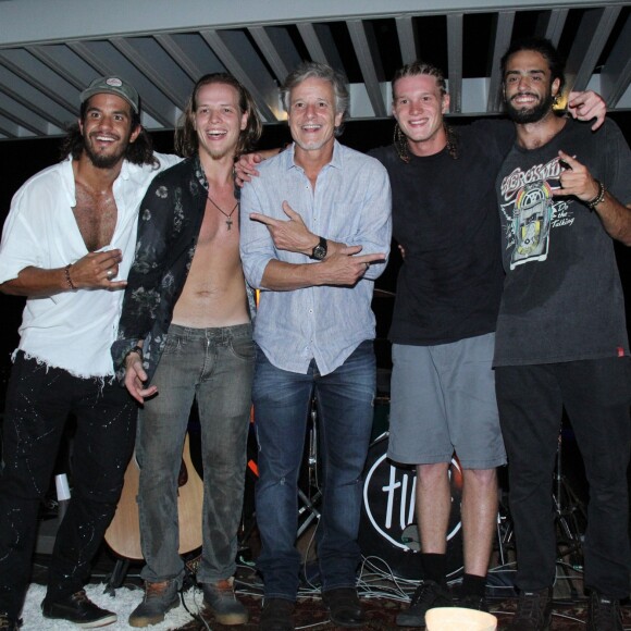 Pedro e Diogo, filhos de Marcello Novaes lançam a banda Fuze