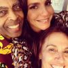 Ivete Sangalo vai à festa de aniversário de Flora Gil, esposa de Gilberto Gil, no Rio