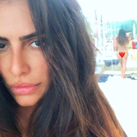 Cleo Pires causou rebuliço entre os internautas neste sábado, 20 de janeiro de 2018, ao publicar uma foto sua, nua