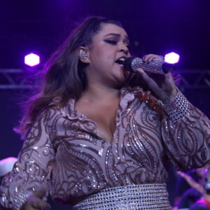 Preta Gil mostrou empolgação no ensaio do Bloco da Preta