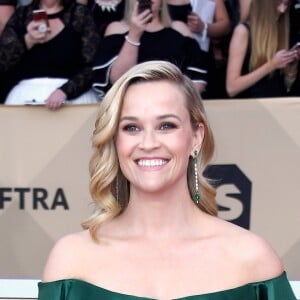 Reese Witherspoon na 24ª edição do SAG Awards, realizada no Shrine Auditorium, em Los Angeles, na Califórnia, neste domingo, 21 de janeiro de 2018