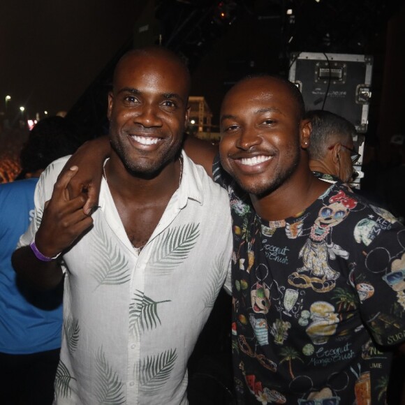 Rafael Zulu prestigiou show de Thiaguinho em Salvador