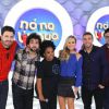 Danilo Gentili e seus amigos de palco do programa 'The Noite' participaram do programa da Eliana deste domingo, 8 de junho de 2014
