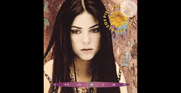 Veja capa do terceiro CD da colombiana, 'Pies Descalzos" (1996)