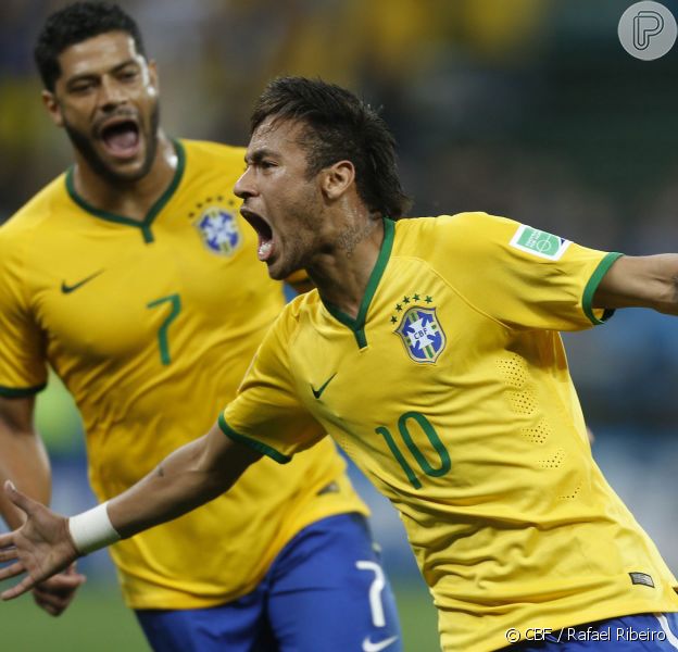 Neymar Faz 2 Gols E Brasil Vence A Croacia Na Estreia Da Copa 2014 Felicidade Purepeople