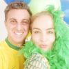 Angélica e Luciano Huck estão na torcida pelo Brasil: 'Vamos com tudo! Plumas e paetes na nossa torcida organizada! Nervoso e ansioso', escreveu o apresentador em seu Instagram