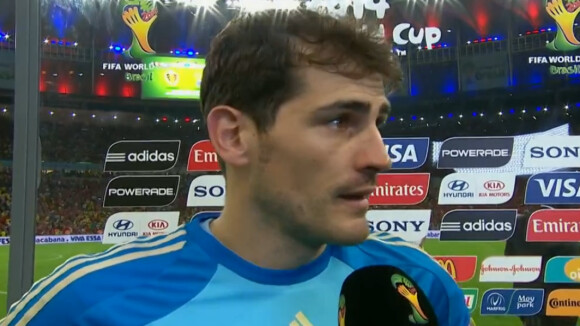Após eliminação da Espanha na Copa, Iker Casillas desabafa: 'É difícil explicar'