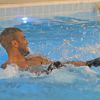 O clima entre os jogadores também foi de descontração na piscina do CT da Granja Comary, nesta quinta-feira, 19 de junho de 2014