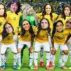 Em uma outra foto mais antiga, Tatá Werneck postou uma montagem, em que colocou sua cabeça no corpo de cada jogador da Seleção Brasileira