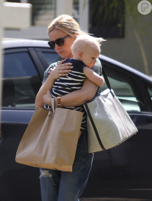 Kristen Bell já é mãe de uma menina, Lincoln Bell, de 1 ano