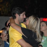 Susana Vieira e Sandro Pedroso retomam relacionamento em dia de jogo do Brasil