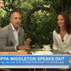 Depois de ganhar fama internacional por roubar a cena do casamento real de Kate Middleton e do príncipe William, Pippa Middleton concede uma entrevista para a TV pela primeira vez