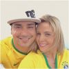 'Um por todos e todos por um. Seleção brasileira, mostra sua força, garra e determinação, vamos nessa que é tudo nosso!!', escreveu Carla Perez