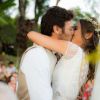 Giselle Itié se casou em fevereiro com o ator Emílio Dantas