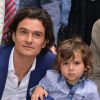 Orlando Bloom é pai de Flynn, de 3 anos, do casamento com Miranda Kerr