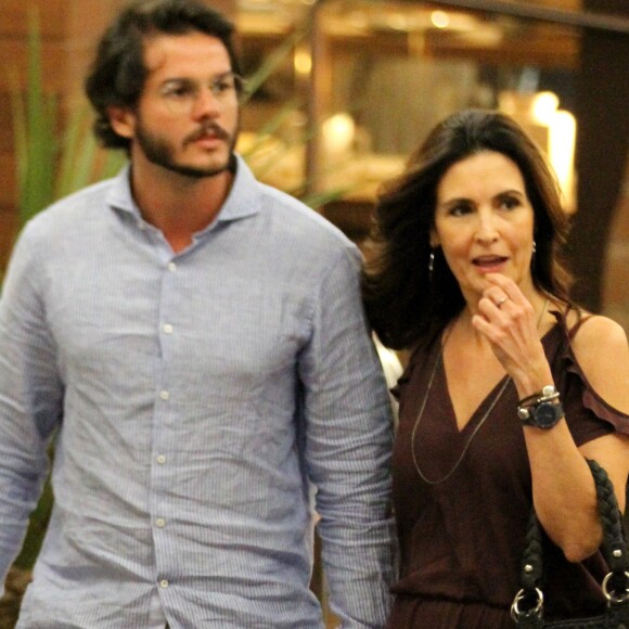 Túlio Gadêlha e Fátima Bernardes assumiram o relacionamento em novembro de 2017