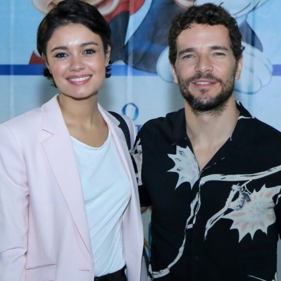 Sophie Charlotte e Daniel de Oliveira foram conferir o espetáculo Disney on Ice, na Jeunesse Arena, na zona oeste do Rio, nesta quarta-feira, 13 de junho de 2018