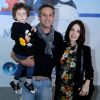 Alexandre Nero e a mulher, Karen Brusttolin, foram com o filho, Noá, no espetáculo Disney on Ice, na Jeunesse Arena, na zona oeste do Rio, nesta quarta-feira, 13 de junho de 2018