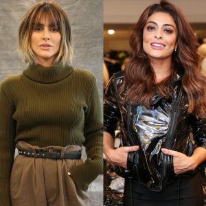 Cleo disse que considera Juliana Paes uma das mulheres mais sexies da TV, nesta quinta-feira, 13 de junho de 2018