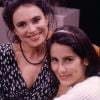 Na novela 'Vale Tudo', Raquel Accioli (Regina Duarte), mãe de Maria de Fátima (Glória Pires), se destaca pela integridade, já a filha é capaz de qualquer coisa para se dar bem na vida, sem esconder seu horror pela pobreza