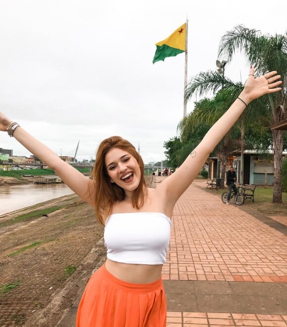 Ex-BBB Ana Clara acompanhou as seletivas do Acre com vídeos nas redes sociais do reality show