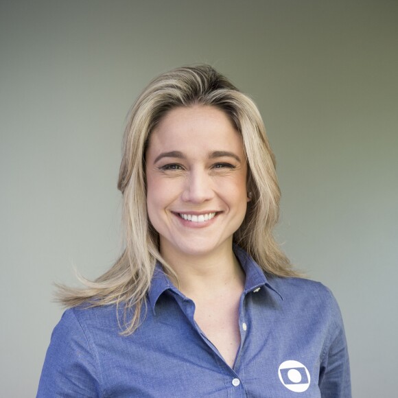 Fernanda Gentil brincou mostrando intimidade com o craque: 'Aproveito e mando um beijo para ele aqui, Cris, parabéns!'