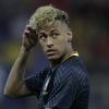 O cabelo de Neymar chamou a atenção na estreia do Brasil nesta Copa do Mundo