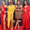 Halsey, Jasmine Sanders, Zendaya e Tessa Thompson: looks monocromáticos chamaram atenção no MTV Movie and TV Awards 2018. Veja as produções!