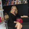 Ana Hickmann divulgou coleção de bolsas e sandálias que levam seu nome, em São Paulo, na noite desta quinta-feira, 17 de julho de 2014