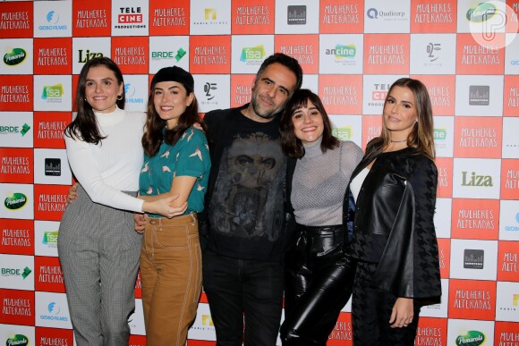 Monica Iozzi, Maria Casadevall, Alessandra Negrini e Deborah Secco posam juntas em coletiva do filme 'Mulheres Alteradas'