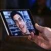 Mateus Solano conversa com Pedro Bial pelo tablet em programa sobre o 'Homem Digital'