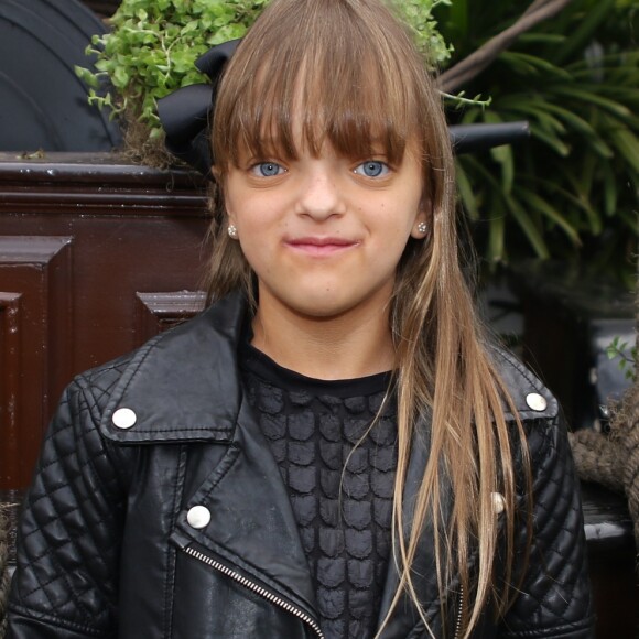 Rafaella Justus está atualmente com oito anos