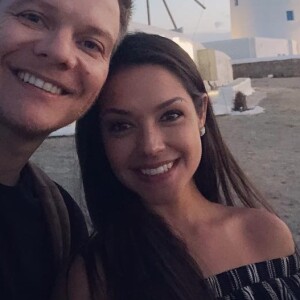 Na companhia do marido, Michel Teló, Thais Fersoza conheceu Mykonos, Santorini e Atenas