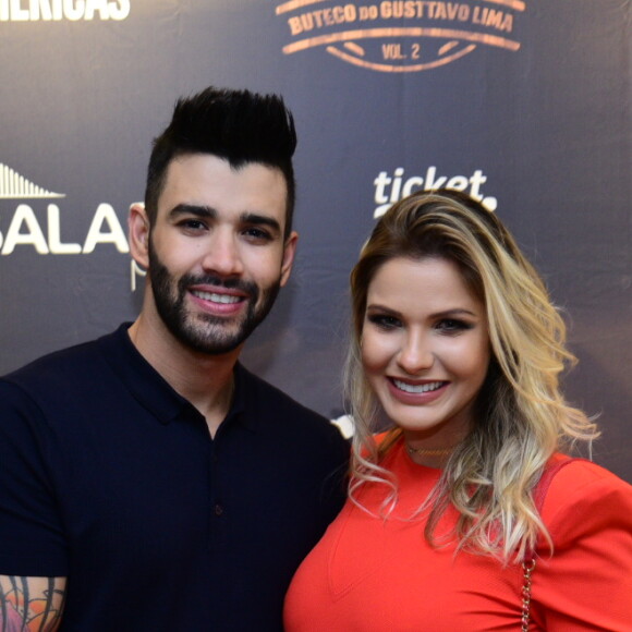 Andressa Suita é casada com o sertanejo Gusttavo Lima, de quem espera o segundo filho