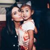 Kim Kardashian contou que o penteado surgiu de um desejo da filha North, de 5 anos