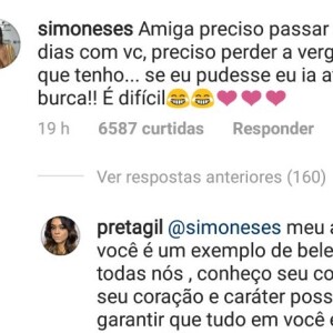 Simone confessou ter vergonha em aparecer em público usando biquíni