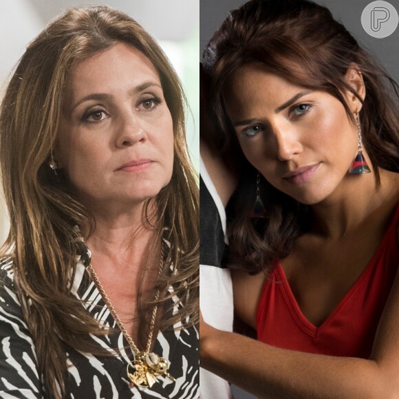 Laureta (Adriana Esteves) se irrita ao saber que Rosa (Letícia Colin) terminou o namoro com Valentim (Danilo Mesquita) na novela 'Segundo Sol'