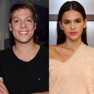 Fábio Porchat relembra saia justa com Bruna Marquezine durante sua participação do 'Dança dos Famosos', do 'Domingão do Faustão'