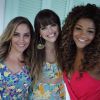 Juliana Alves, Agatha Moreira e Heloísa Périssé posam juntas para nova campanha da merca Mercatto