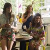 Juliana Alves, Agatha Moreira e Heloísa Périsse são as estrelas da nova campanha da Mercatto (23 de julho de 2014)