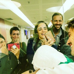 Mariana Bridi e Rafael Cardoso anunciaram nascimento do filho por meio das redes sociais no dia 31 de abril de 2018